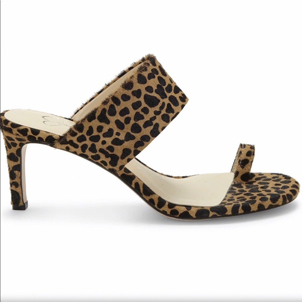Lissah2 Clear & Leopord  Sandals
